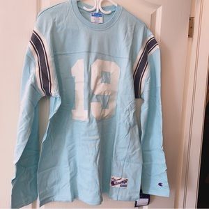 NWT Champion heritage long sleeve jersey size L
